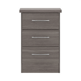Nevada 3 Drawer Bedside Cabinet - Seconique