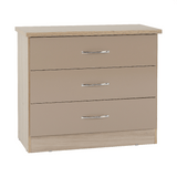 Nevada 3 Drawer Chest - Seconique
