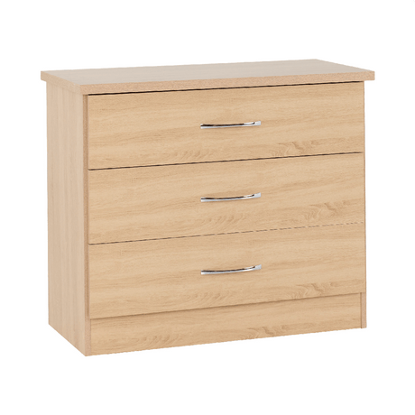 Nevada 3 Drawer Chest - Seconique