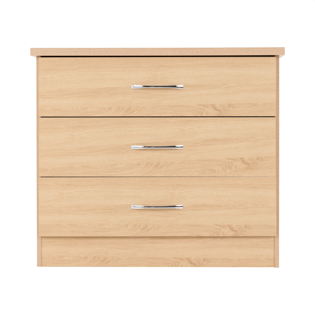 Nevada 3 Drawer Chest - Seconique