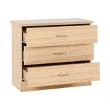 Nevada 3 Drawer Chest - Seconique