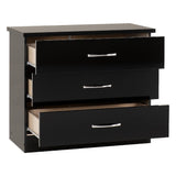 Nevada 3 Drawer Chest - Seconique