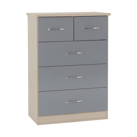 Nevada 3+2 Drawer Chest - Seconique