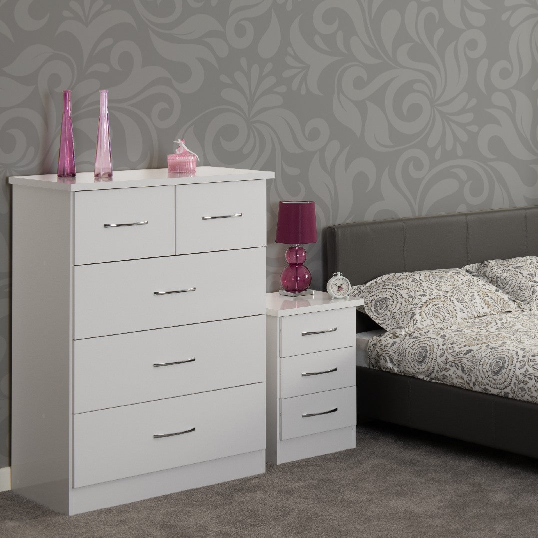 Nevada 3+2 Drawer Chest - Seconique