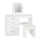 Nevada 4 Drawer Dressing Table Set - Seconique
