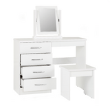 Nevada 4 Drawer Dressing Table Set - Seconique
