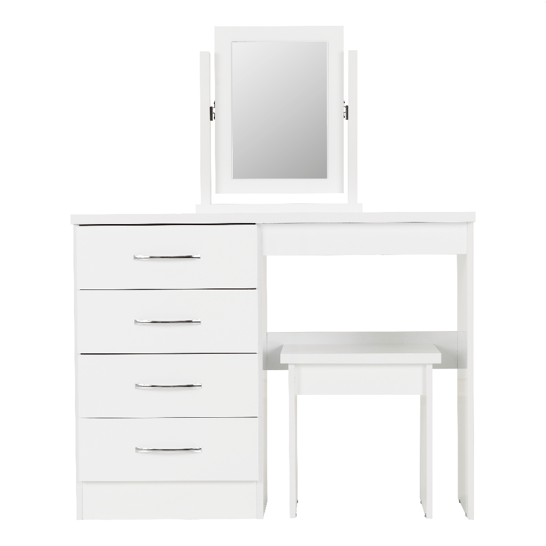 Nevada 4 Drawer Dressing Table Set - Seconique