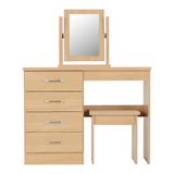 Nevada 4 Drawer Dressing Table Set - Seconique