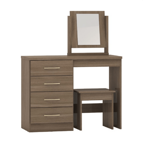 Nevada 4 Drawer Dressing Table Set - Seconique