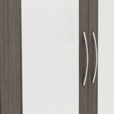 Nevada 6 Door 2 Drawer Mirrored Wardrobe - Seconique
