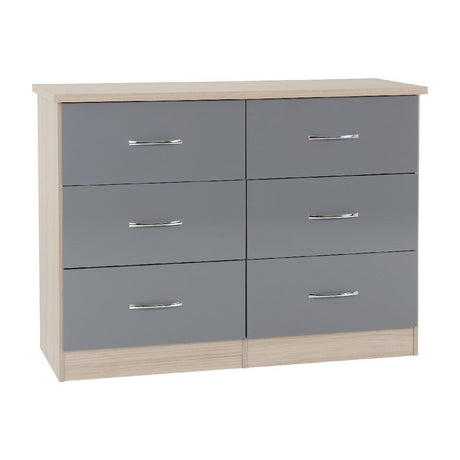 Nevada 6 Drawer Chest - Seconique