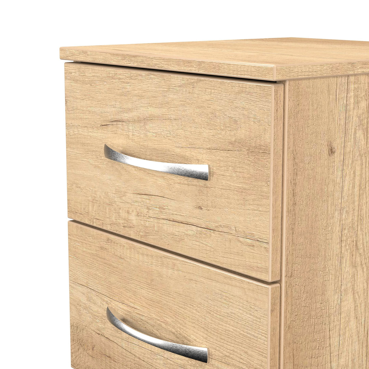 Avon 2 Drawer Bedside Chest