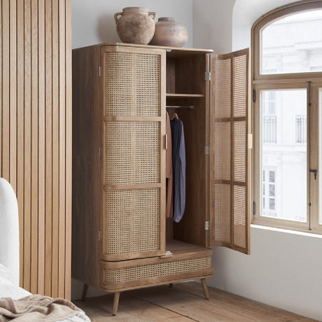 Noah 2 Door 1 Drawer Wardrobe - Birlea