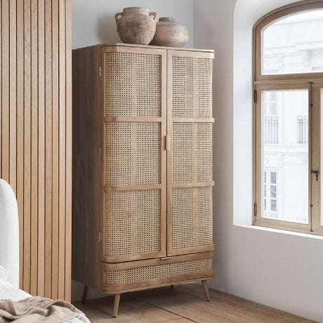 Noah 2 Door 1 Drawer Wardrobe - Birlea