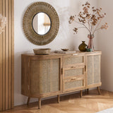 Noah 2 Door 3 Drawer Sideboard - Birlea