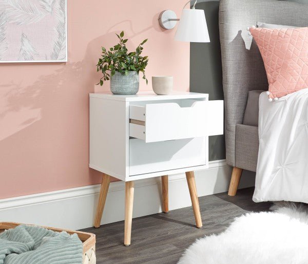 Nyborg 2 Drawer Bedside - GFW
