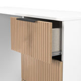Java 6 Drawer Double Pedestal Desk