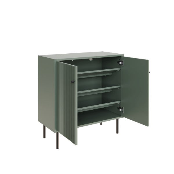 Garrucha Sage Green 2 Door Shoe Cabinet