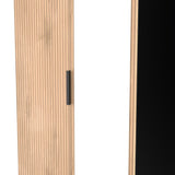 Java Tall Mirrored 2 Drawer 2 Door Double Wardrobe