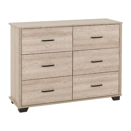 Oliver 6 Drawer Chest - Seconique