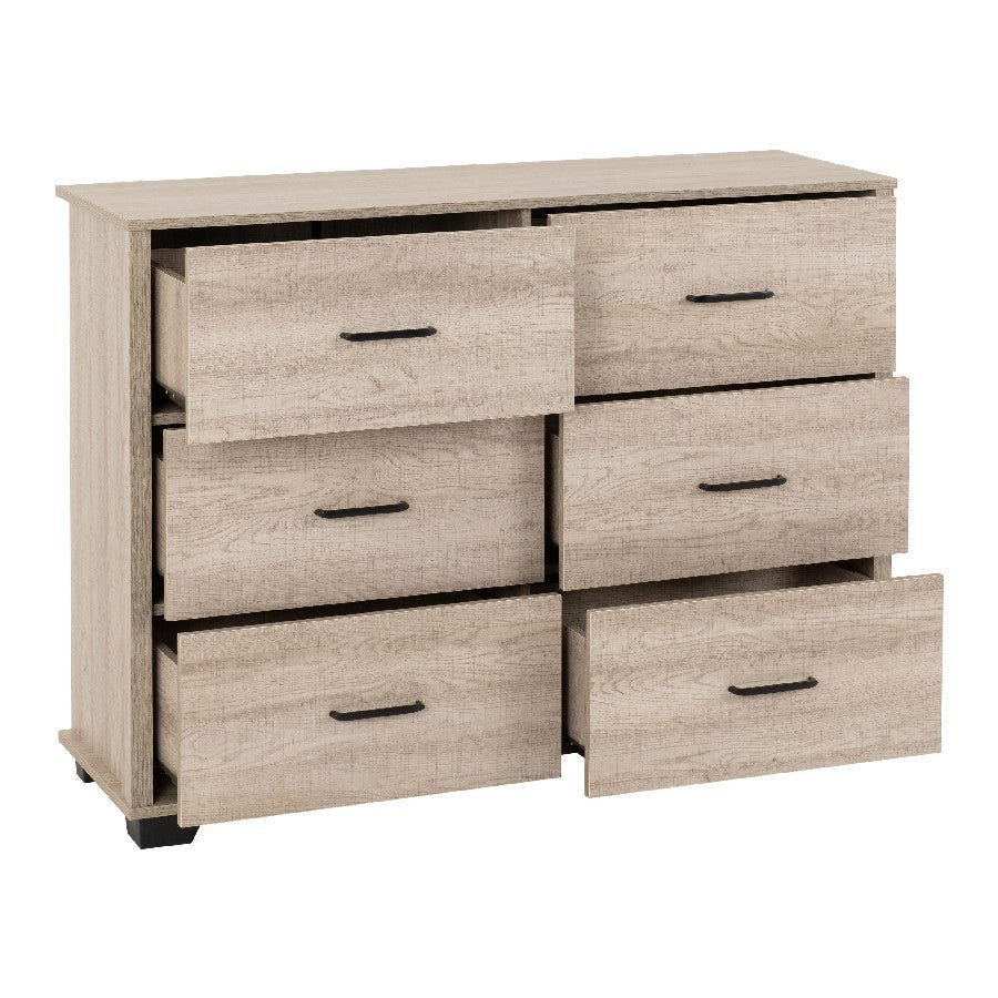 Oliver 6 Drawer Chest - Seconique