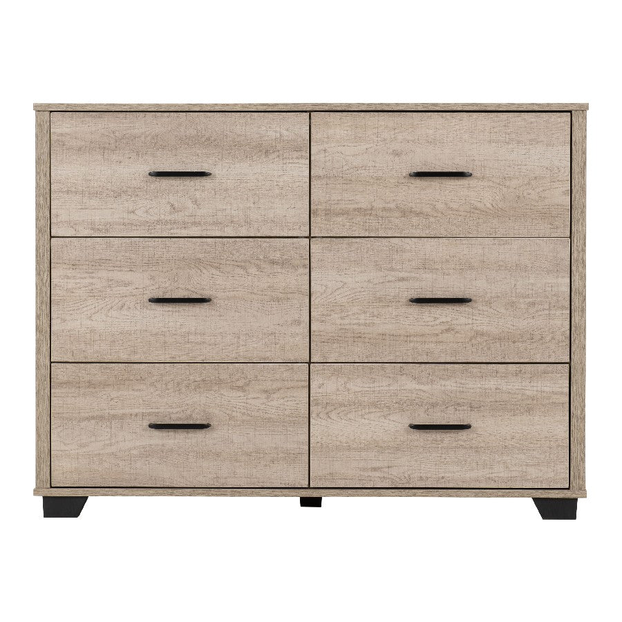 Oliver 6 Drawer Chest - Seconique