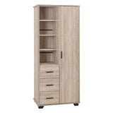 Oliver Open Wardrobe 3 Drawers 1 Door - Seconique