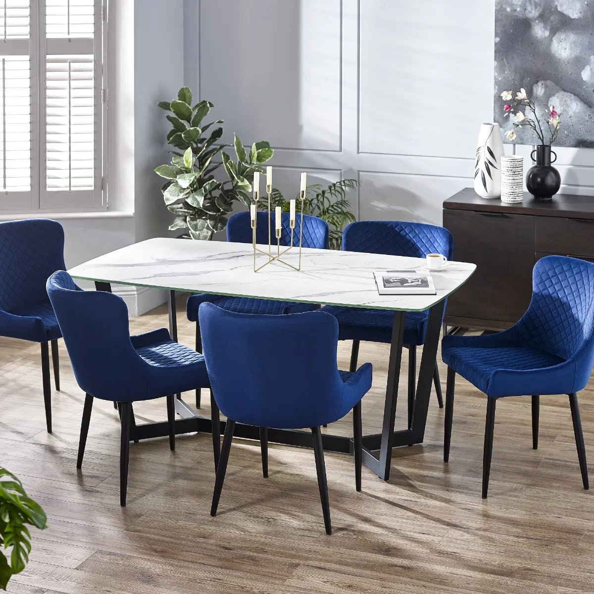 Olympus Dining Table - Julian Bowen