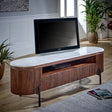 Opal Mango Wood TV Unit with 3 Drawers - Indian Hub