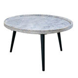 Opal Natural Marble Coffee Table - Indian Hub