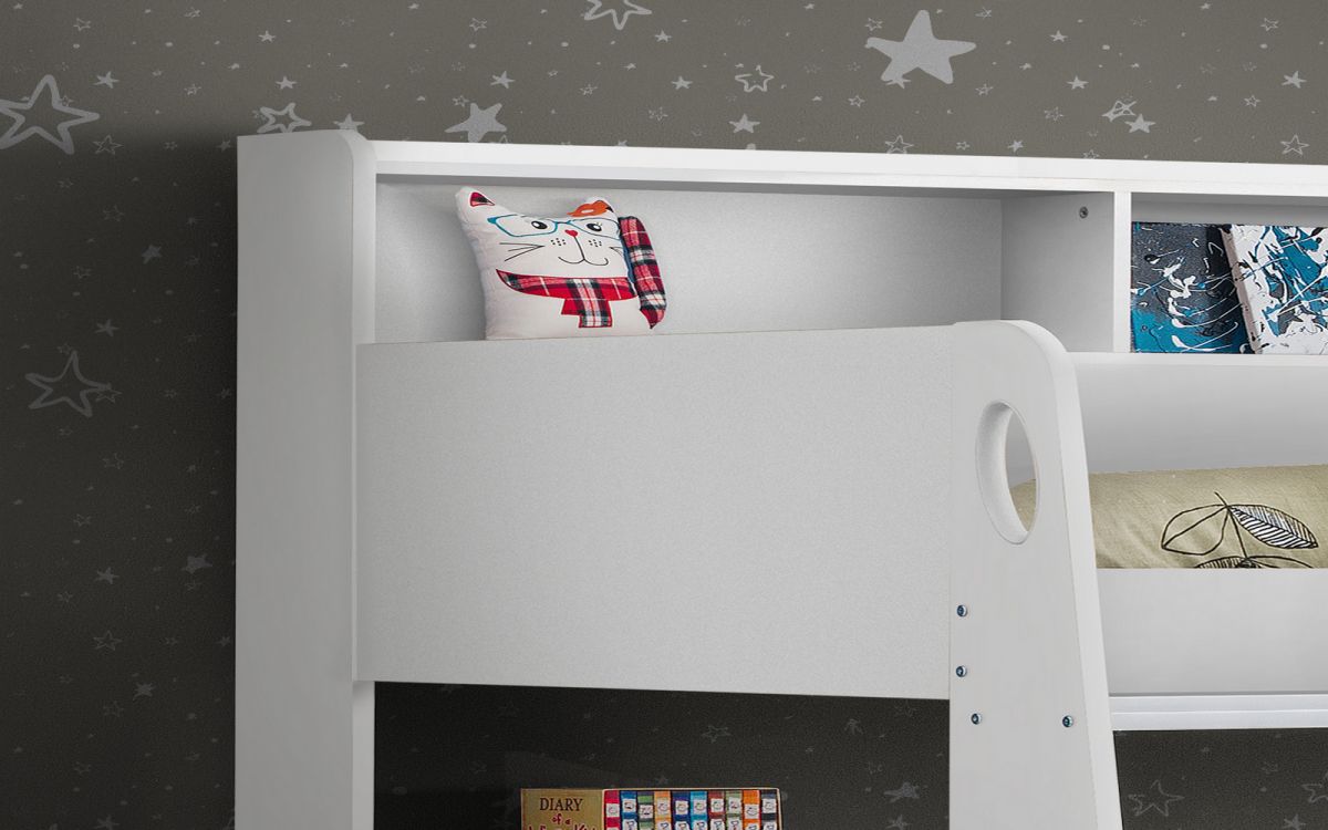 Orion 3ft Single Bunk Bed With Storage Drawer - Julian Bowen