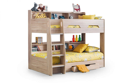 Orion Sonoma Oak Single Bunk Bed 3ft