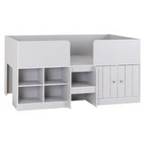 Orlando Low Sleeper Bed Frame with Storage - Seconique