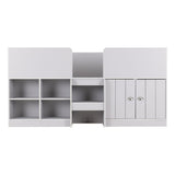Orlando Low Sleeper Bed Frame with Storage - Seconique