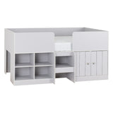 Orlando Low Sleeper Bed Frame with Storage - Seconique