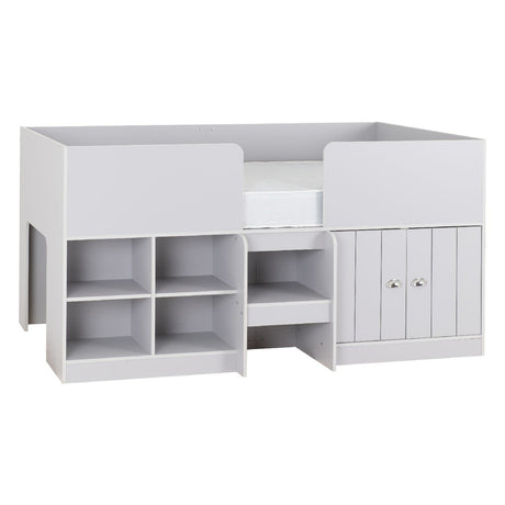 Orlando Low Sleeper Bed Frame with Storage - Seconique