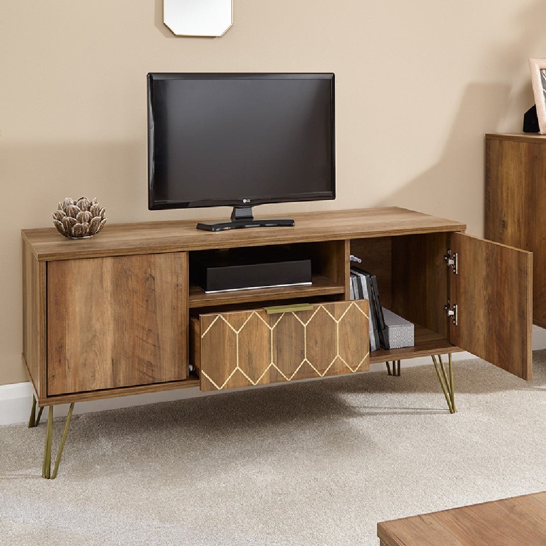 Orleans 1 Drawer TV Unit - GFW