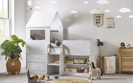 Orpheus Mid Sleeper Single House Bed - Julian Bowen