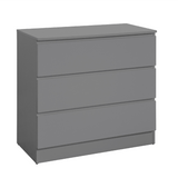 Oslo 3 Drawer Chest - Birlea