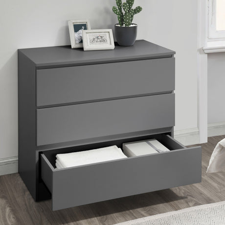 Oslo 3 Drawer Chest - Birlea