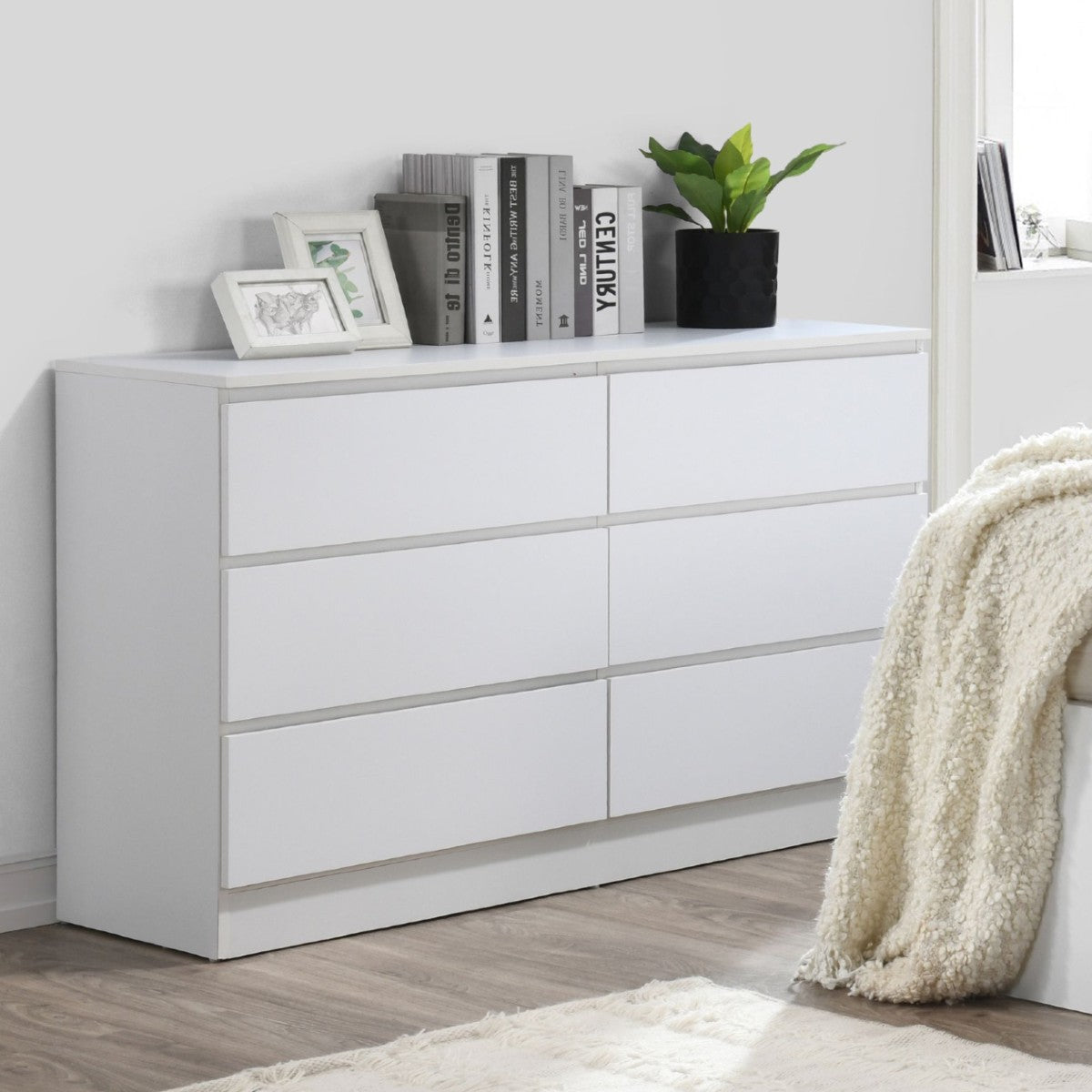 Oslo 6 Drawer Chest - Birlea