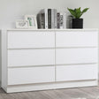 Oslo 6 Drawer Chest - Birlea