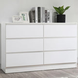 Oslo 6 Drawer Chest - Birlea