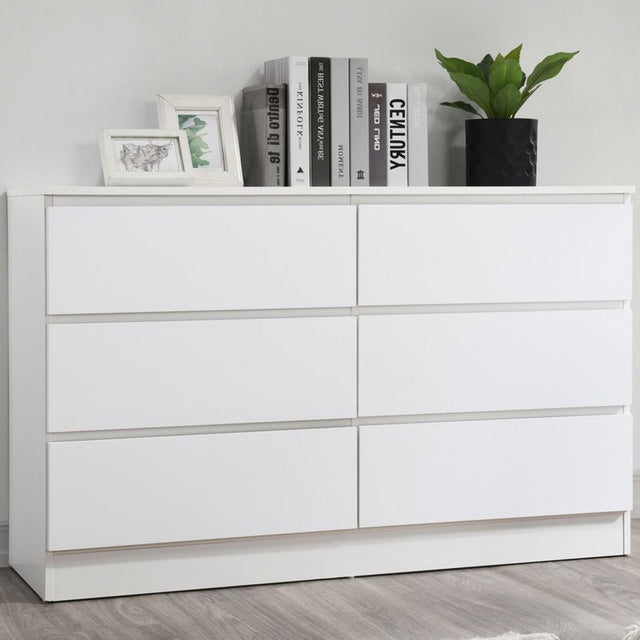 Oslo 6 Drawer Chest - Birlea