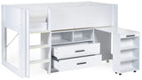 Otis 3ft Single Mid Sleeper with 2 Drawers - Julian Bowen