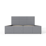 End Lift Ottoman Bed Faux Leather