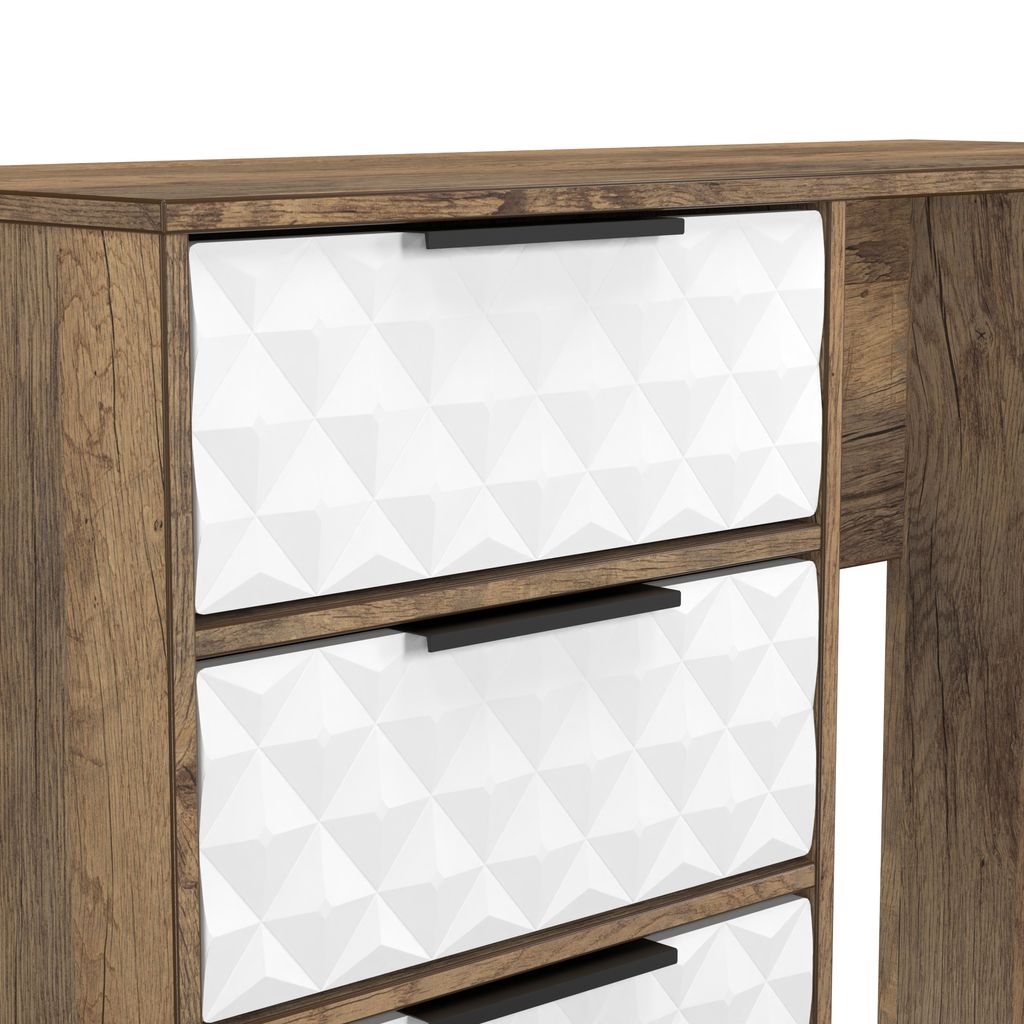 Harlequin 4 Drawer Pedestal Desk