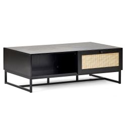 Padstow 2 Drawer Coffee Table - Julian Bowen