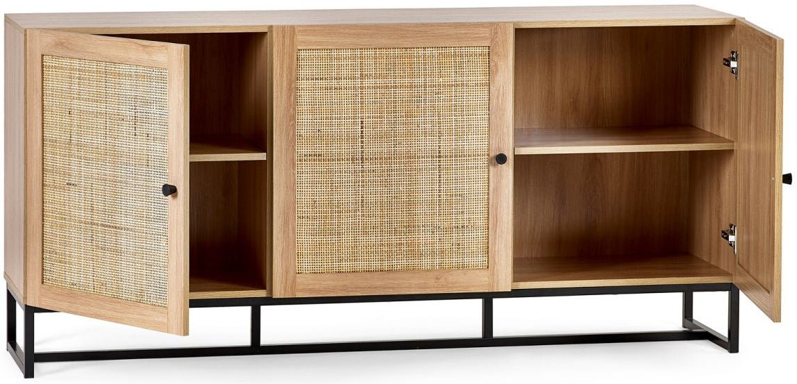Padstow 3 Door Sideboard - Julian Bowen