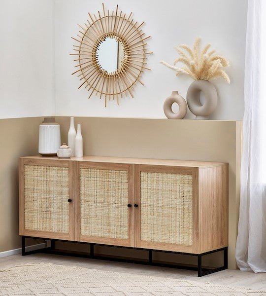Padstow 3 Door Sideboard - Julian Bowen